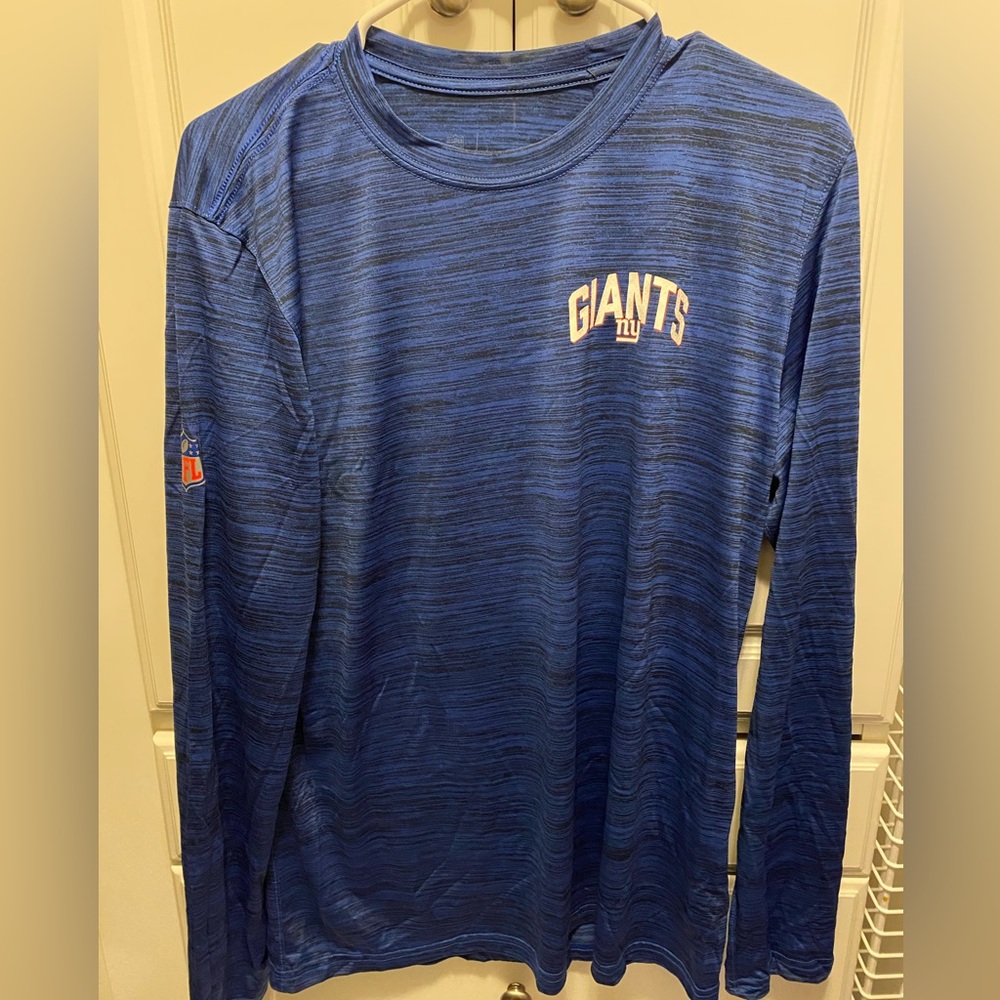 BNWT Mens Nike Dri Fit NY Giants On Field Apparel long sleeve shirt size M